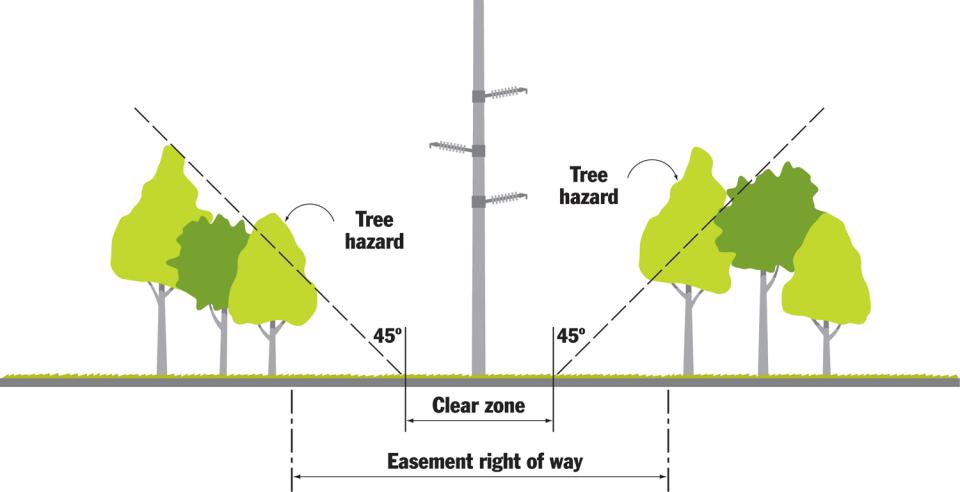 Vegetation Management Clear Zone Requirements